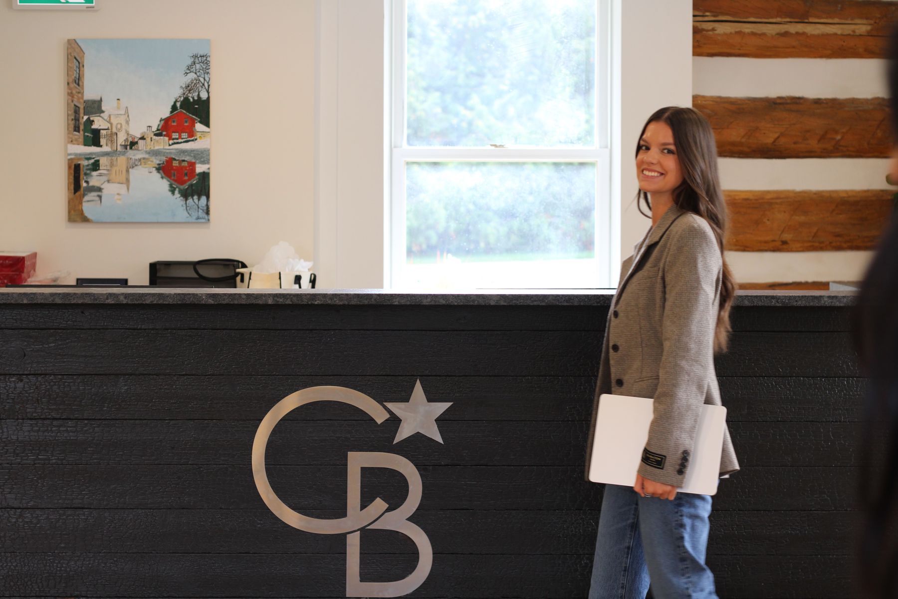 Alexa Keys at the Coldwell Banker Neumann office